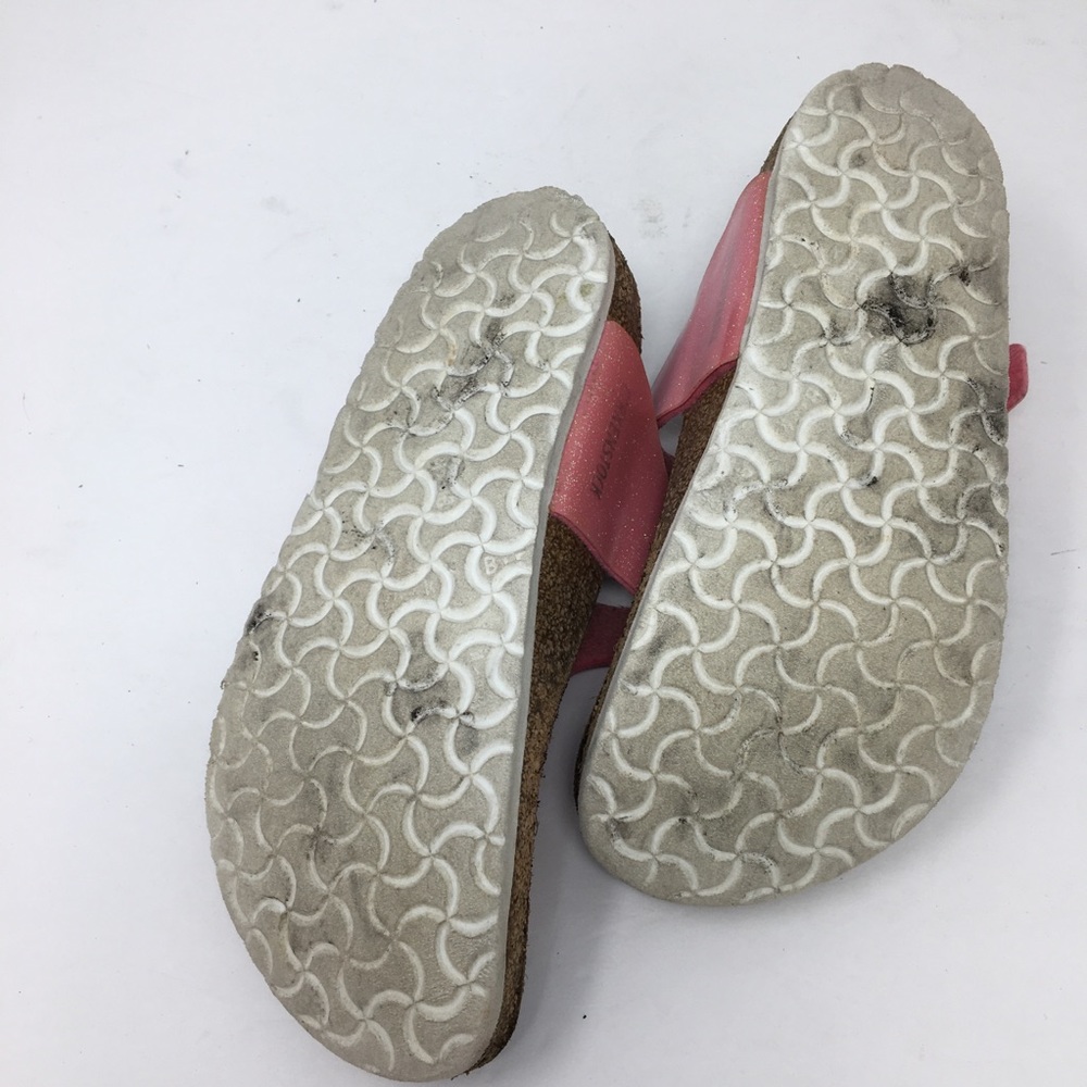 Birkenstock Pink Galaxy Gizeh Thong Girls Glitter - Picture 8 of 10